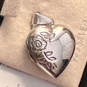 Heart pendant 925 silver